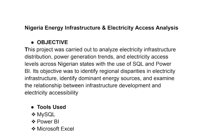 analyze your data using sql and provide insights